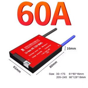 BMS Daly LiFePO4 4S 12V 60A